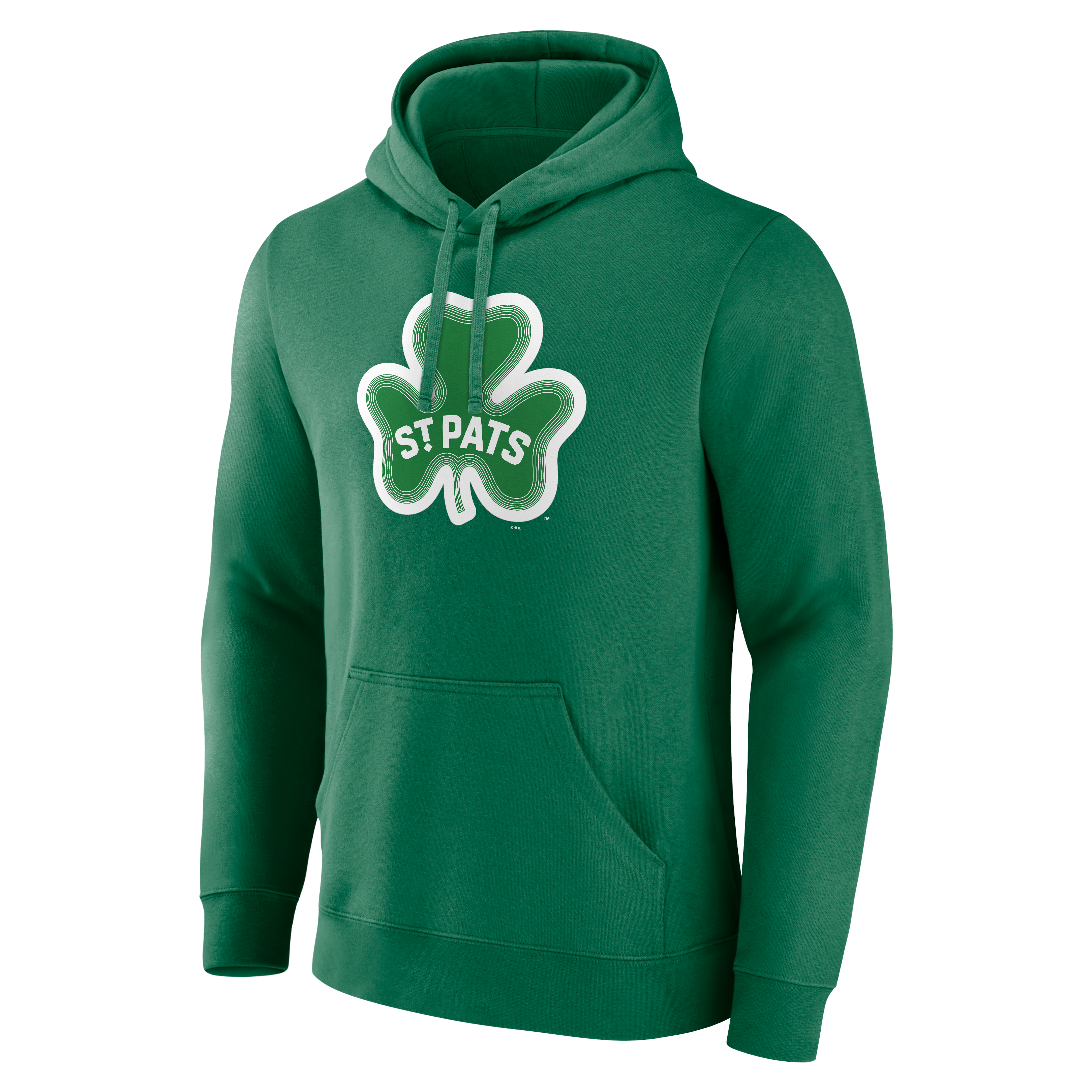St Pats Logo Cotton Hoody