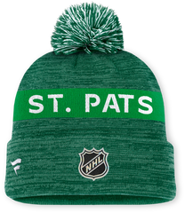 2025 St Pats Cuffed Pom Toque