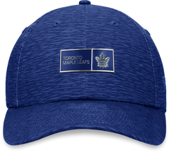 Maple Leafs Fanatics Men's 2023 Authentic Pro Rink Road Slouch Adjustable Hat