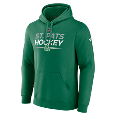 Maple Leafs Fanatics Men's 2024 Authentic Pro St Pats Wordmark Hoody