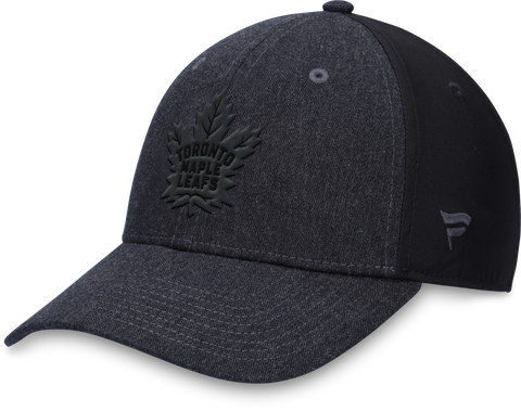 All black toronto 2024 maple leafs hat