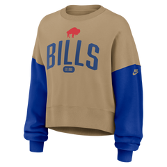 Woman's Buffalo Bills Rewind Oversized Fleece Crew