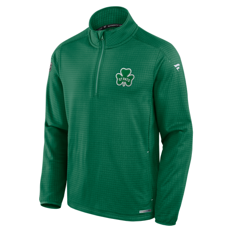 2025 Authentic Pro St Pats 1/4 Zip