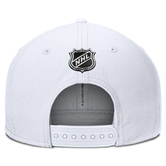 2024 Authentic Pro Rink Flat Brim Snapback - WHITE