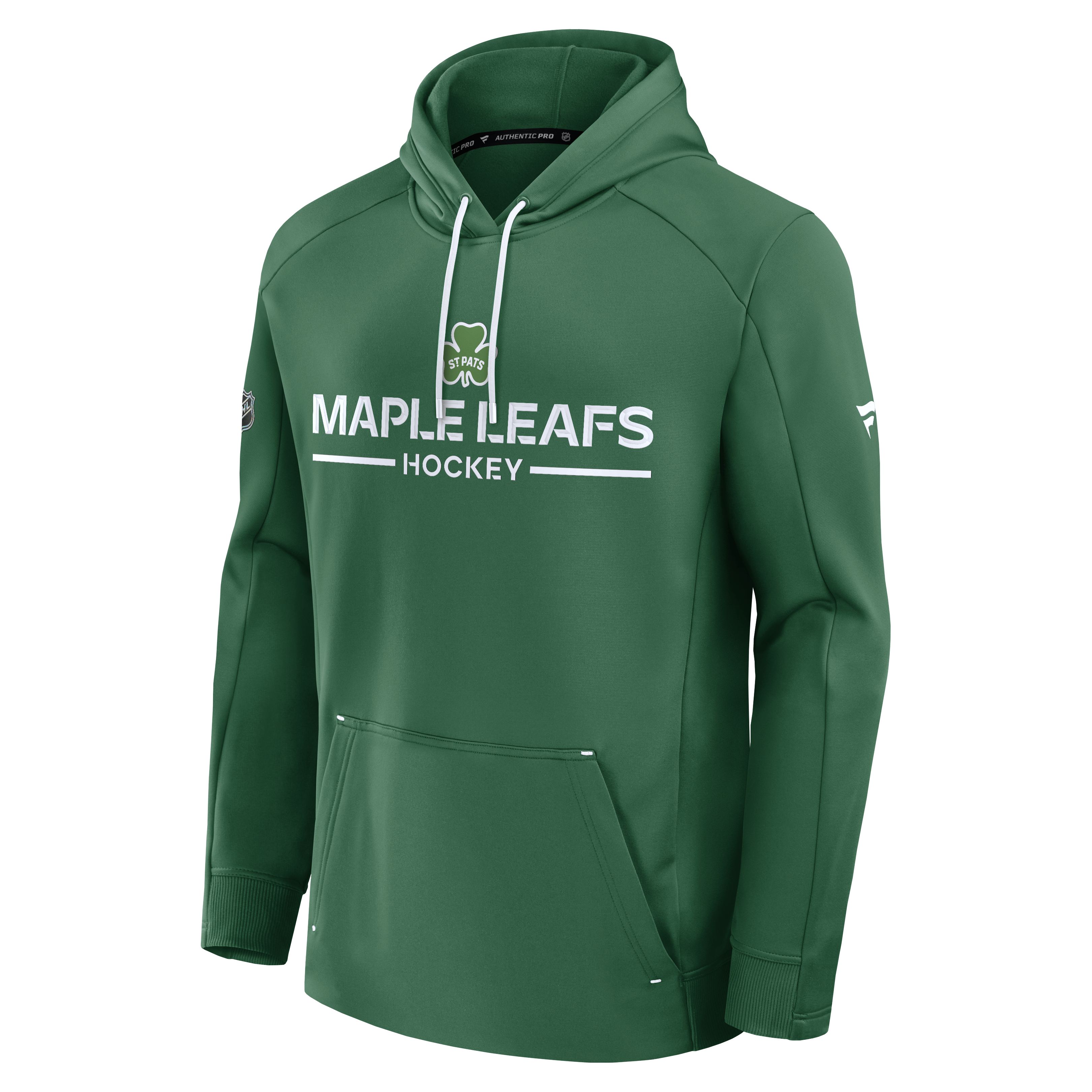 2026 Authentic Pro St Pats Poly Fleece Hoody