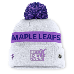 2024 Hockey Fights Cancer Cuffed Knit Pom Toque