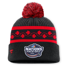 4 Nations Cup Canada Cuffed Pom Toque