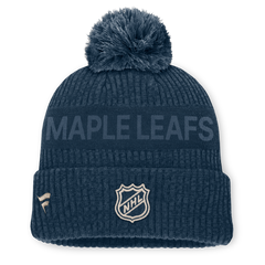 2026 Authentic Pro Road Cuffed Pom Knit Toque - NAVY