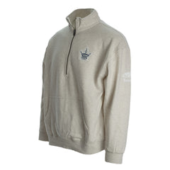 Maple Leafs Roots Ladies Relaxed Stein 1/2 Zip Crew