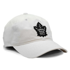 Maple Leafs Adult Twill Slouch Hat - WHITE