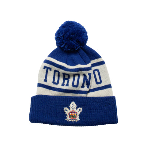 Wordmark Logo Cuffed Pom Toque