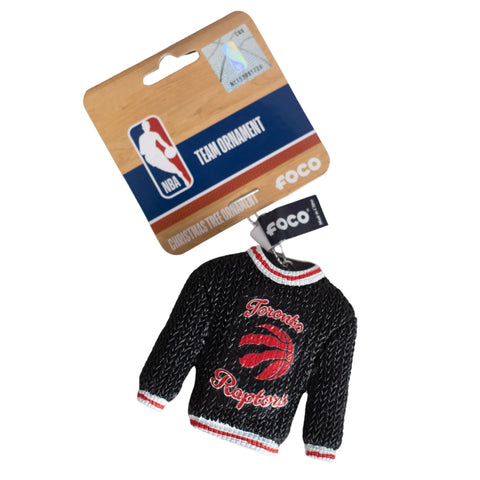 Raptors Ugly Sweater Ornament