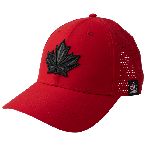 Hockey Canada Performance Adjustable Hat - RED