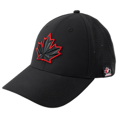 Hockey Canada Performance Adjustable Hat - BLACK