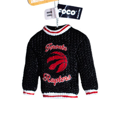 Raptors Ugly Sweater Ornament