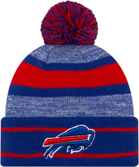 Buffalo Bills Cuffed Pom Toque