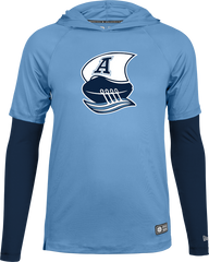 2026 Sideline Merge 2Tone Hooded Long Sleeve