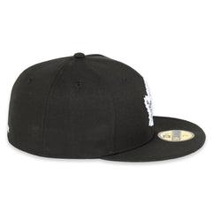 Maple Leafs New Era Men's 59FIFTY Prim Logo Fitted Hat - BLACK