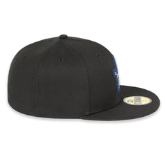Maple Leafs New Era Men's 59FIFTY Prim Logo Fitted Hat - BLACK/BLUE