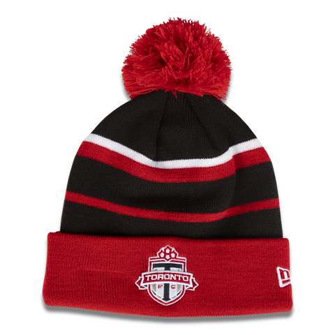 Youth Primary Knit Cuffed Pom Toque