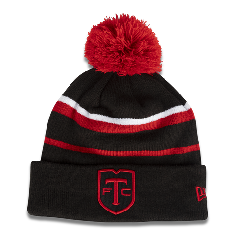 Youth FTC Knit Cuffed Pom Toque