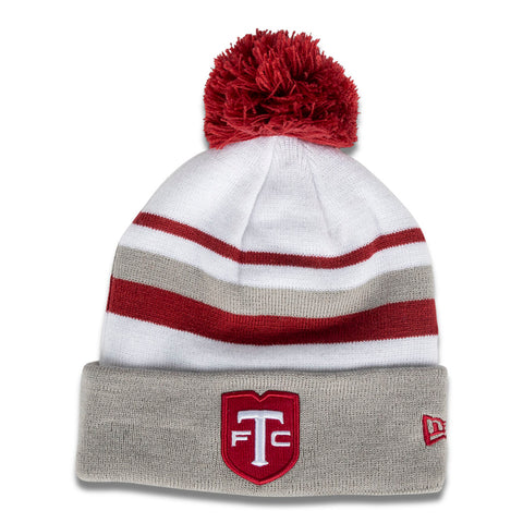 FTC Hook Up Knit Cuffed Pom Toque