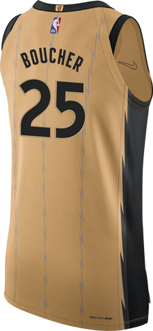 White and gold online raptors jersey