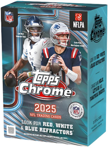 Topps 2025 Football Chrome Value Box