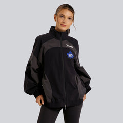Golden Hour Retro 67 Logo Colour Block Train Jacket