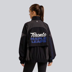 Golden Hour Retro 67 Logo Colour Block Train Jacket