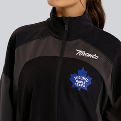 Golden Hour Retro 67 Logo Colour Block Train Jacket