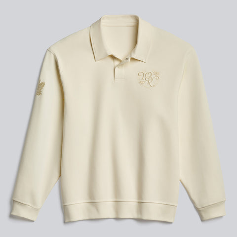 Smooth Double Knit Long Sleeve Polo