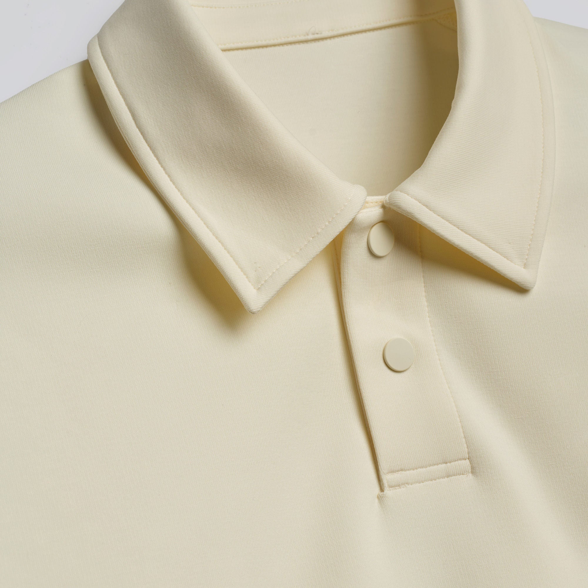 Smooth Double Knit Long Sleeve Polo