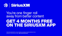 SiriusXM - 4 MONTHS FREE on the SiriusXM app*