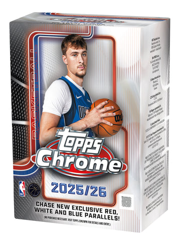 Topps 2025-26 Basketball Chrome Value Box