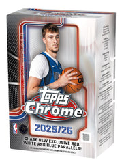Topps 2025-26 Basketball Chrome Value Box