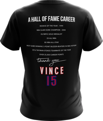 Vince Carter Hall of Fame Tee