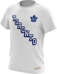 Leafs Stacked Letters Tee