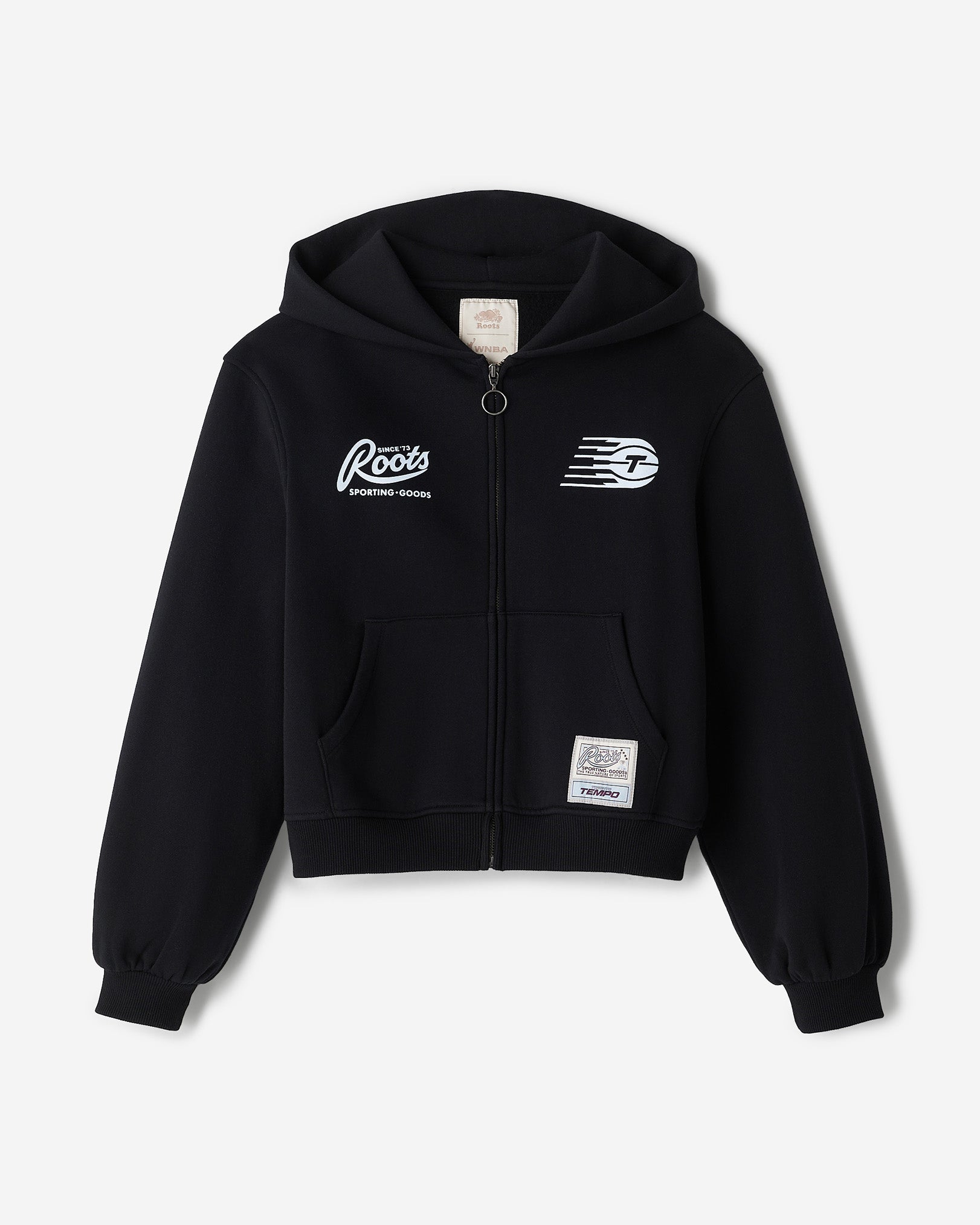 Toronto Tempo Full Zip Hoody - BLACK