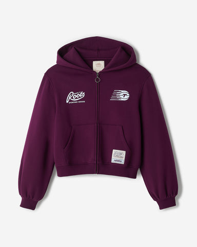 Toronto Tempo Full Zip Hoody - BORDEAUX