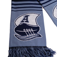 Double Blue Stripe Scarf