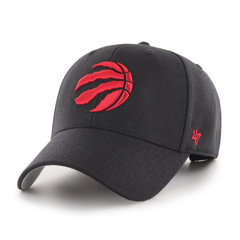Raptors Youth Part Logo MVP Adjustable Hat - BLACK