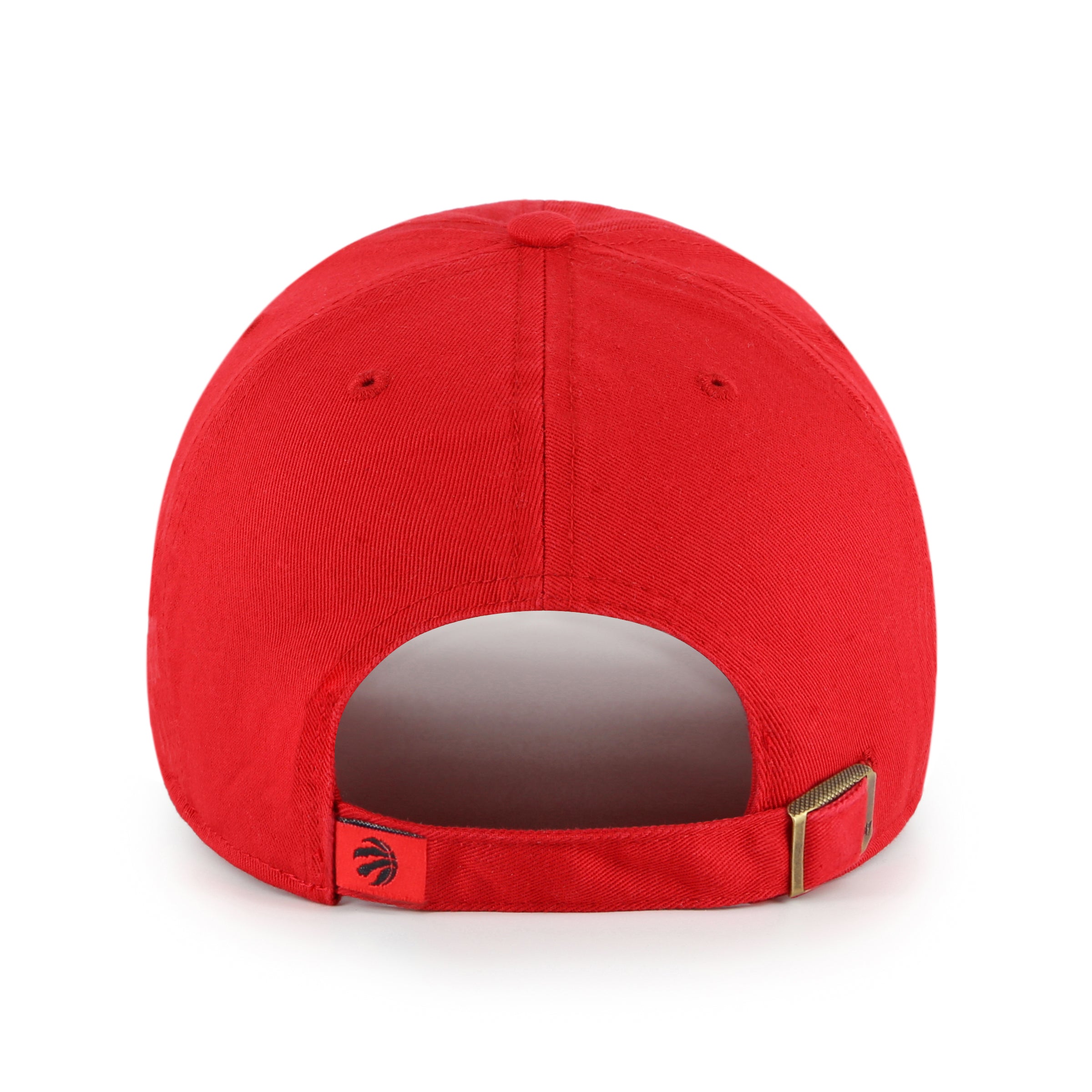 Raptors 47 Brand Global Logo Clean Up Slouch Adjustable Hat - RED by 47 Brand | RealSports