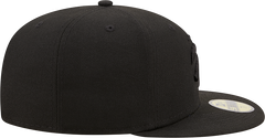 59FIFTY Tonal Part Logo Fitted Hat - BLACK