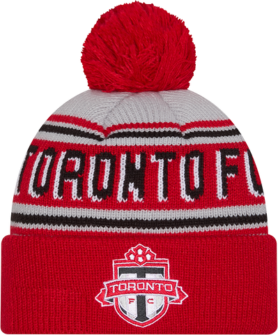 Wordmark Logo Cuffed Pom Toque