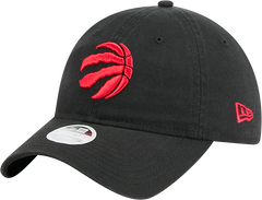 Women's 9TWENTY Part Logo Slouch Hat - BLACK