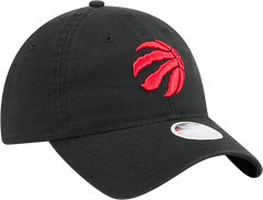 Women's 9TWENTY Part Logo Slouch Hat - BLACK