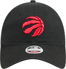 Women's 9TWENTY Part Logo Slouch Hat - BLACK