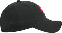 Women's 9TWENTY Part Logo Slouch Hat - BLACK