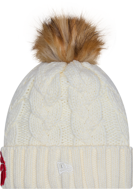 Women's Knit Cuffed Pom Toque